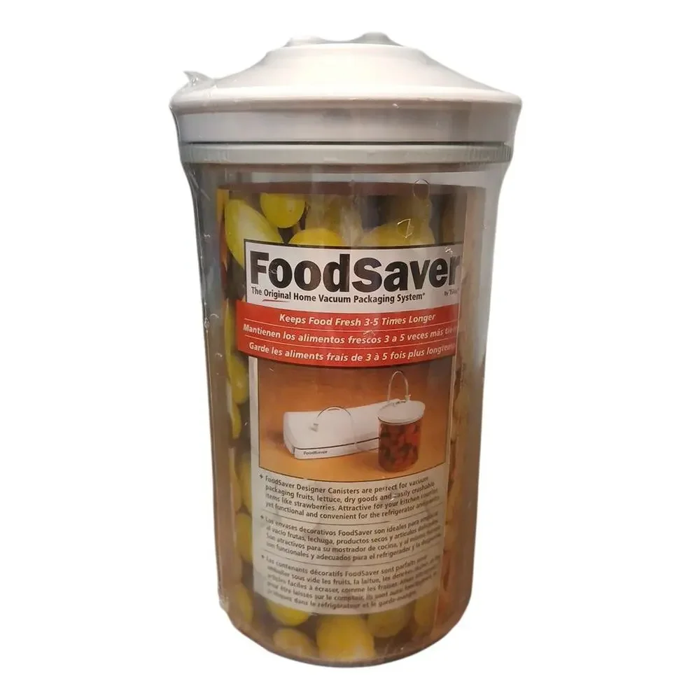 FoodSaver Vacuum Packaging System NEW 1 Quart Canister Keeps Food Fresh Longer‎